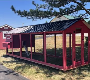 Barn House Coop — hand-built by LuckyBird in Colorado, photo 5 of 8